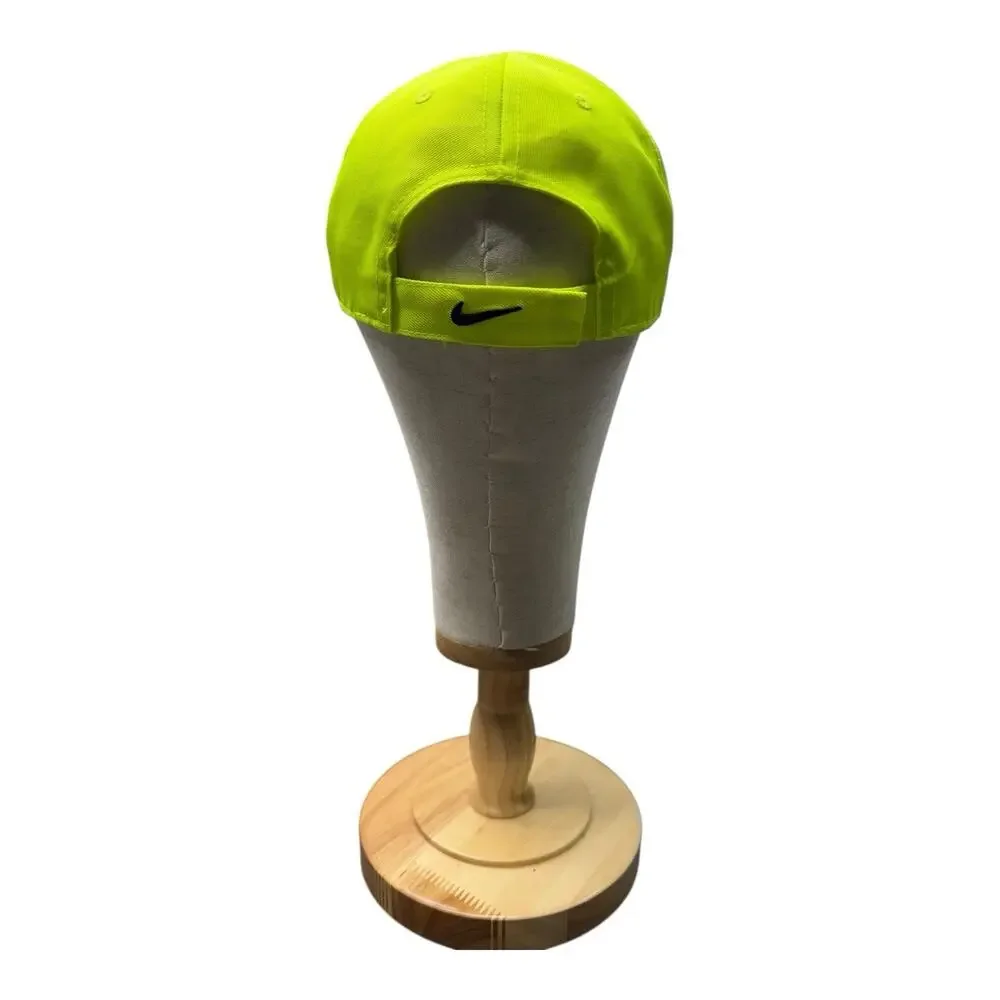 Nike Youth 4-7 Bright Neon Highlighter Yellow Adjustable Hat Cap Classic Active